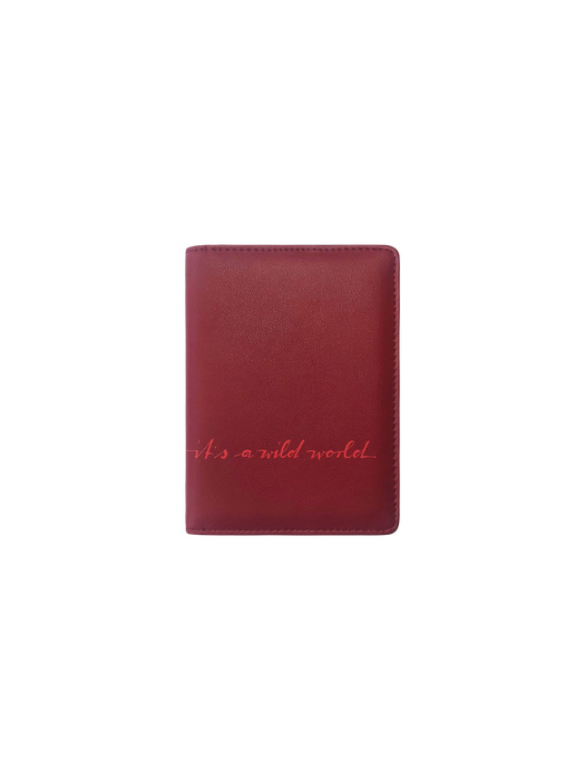 Reisepasshülle - it's a wild world