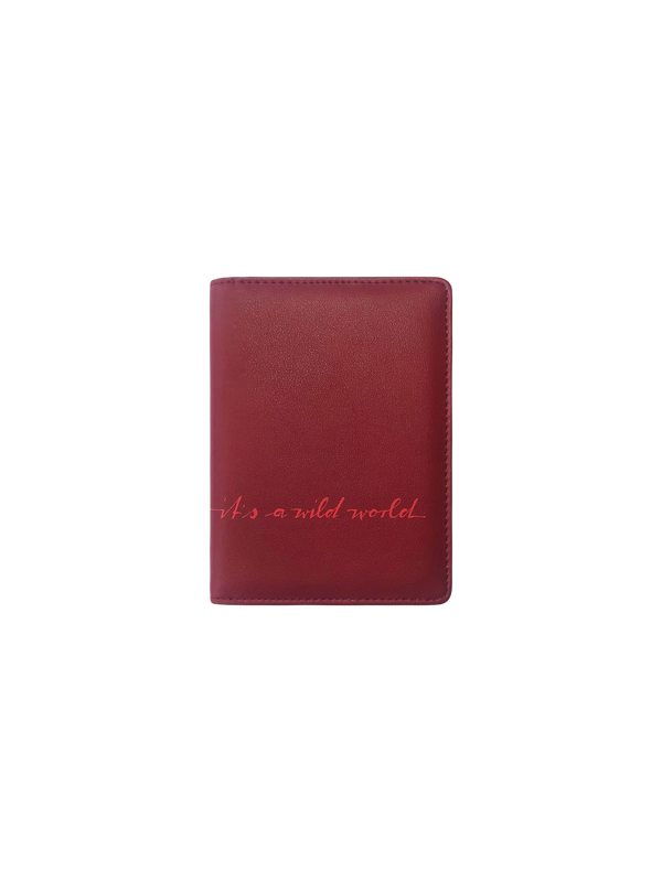 Reisepasshülle - it's a wild world