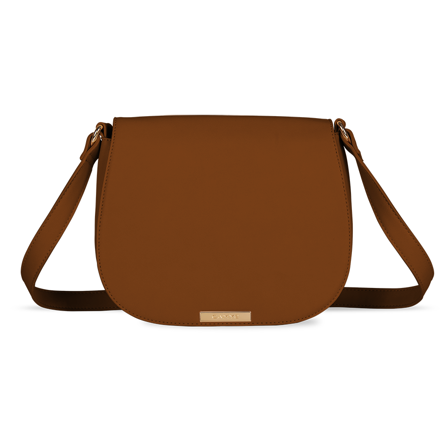 Umhängetasche cognac brown