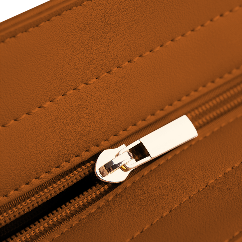 Shopper whiskey brown