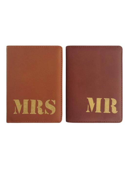 Reisepasshüllen - Mrs & Mr Brown