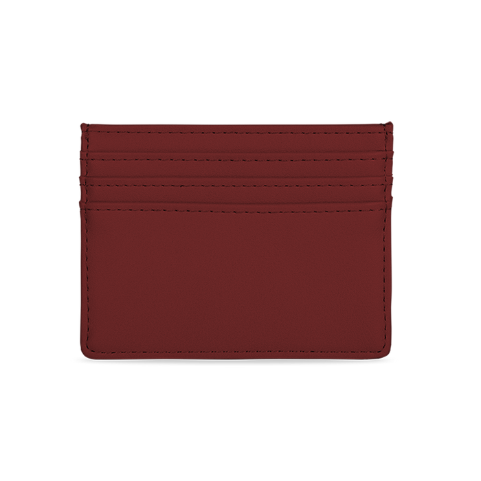 Kreditkartenetui burgundy red