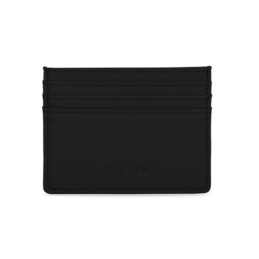 Kreditkartenetui coal black