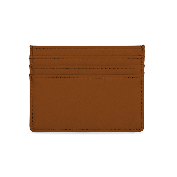 Kreditkartenetui cognac brown