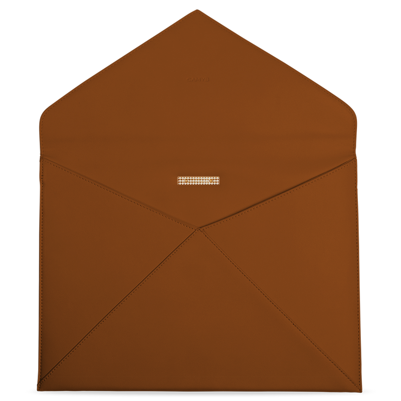 Laptophülle cognac brown