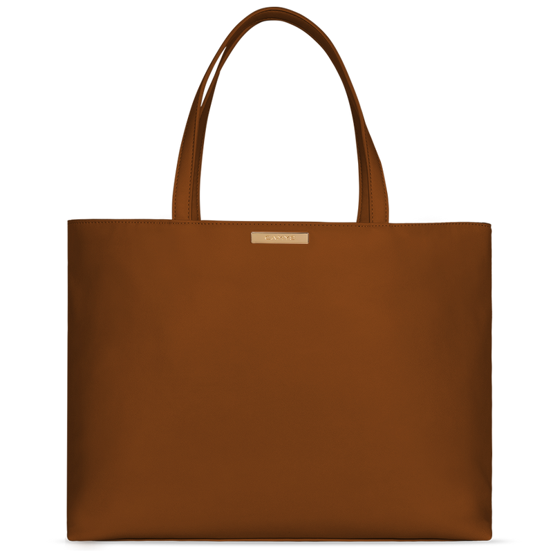 Shopper cognac brown