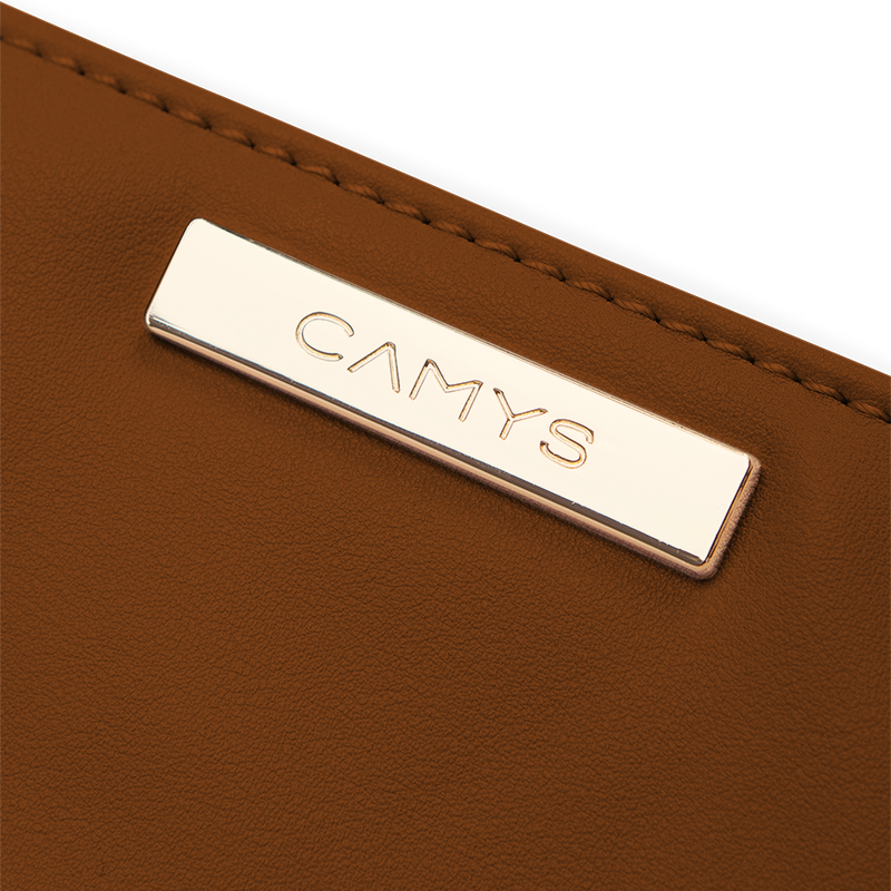 Shopper cognac brown