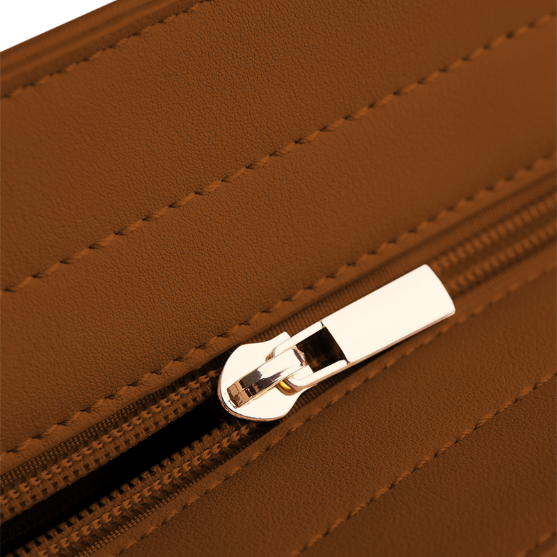 Shopper cognac brown