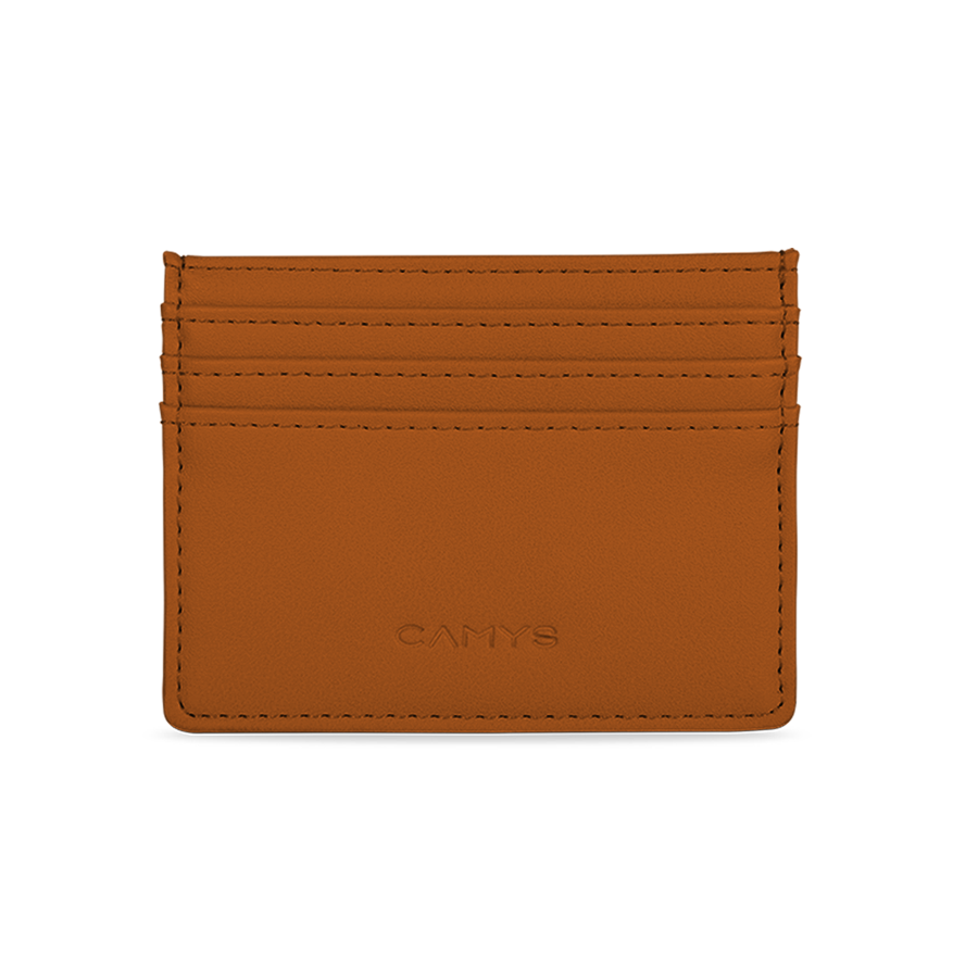 Kreditkartenetui whiskey brown