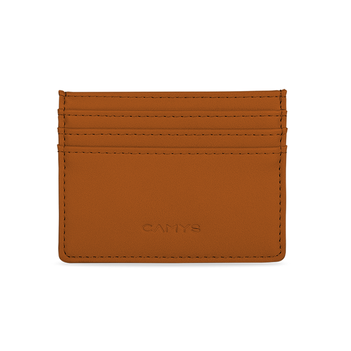 Kreditkartenetui whiskey brown
