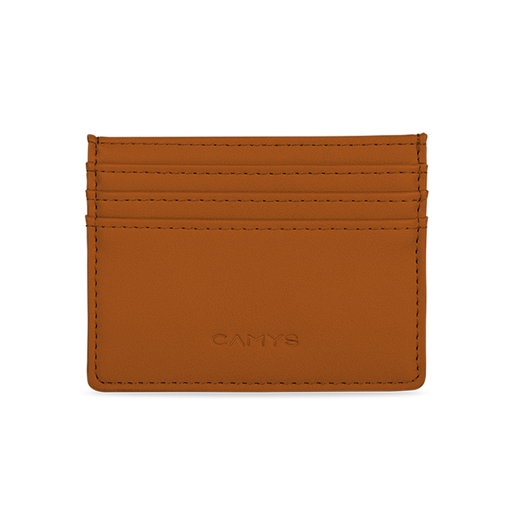 Kreditkartenetui whiskey brown