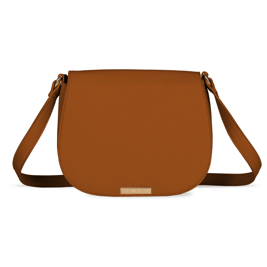 Umhängetasche whiskey brown