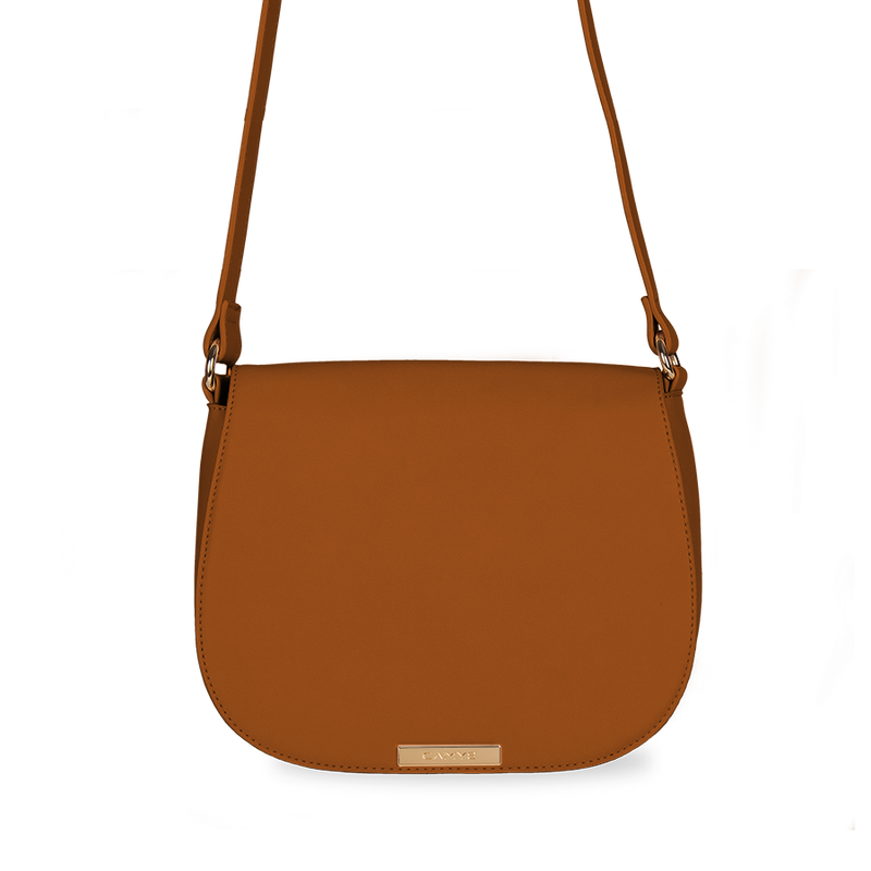 Umhängetasche whiskey brown