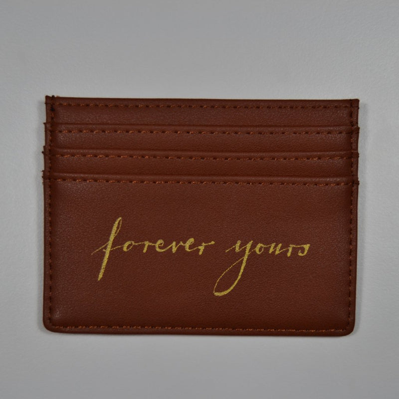 Kreditkartenetui - forever yours
