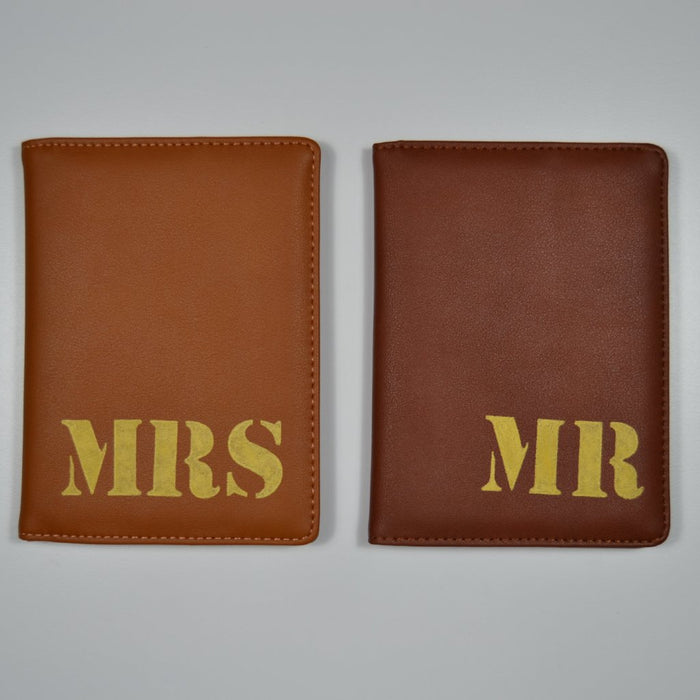 Reisepasshüllen - Mrs & Mr Brown